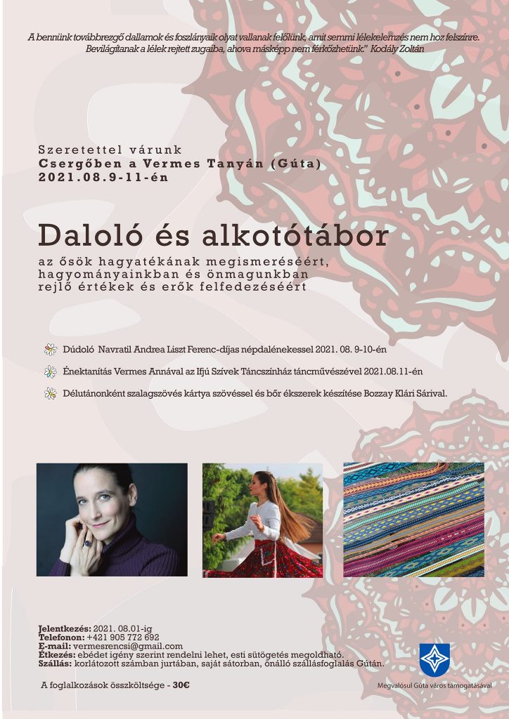 Daloló és alkotótábor