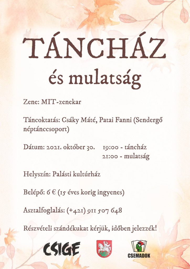 Táncház és mulatság