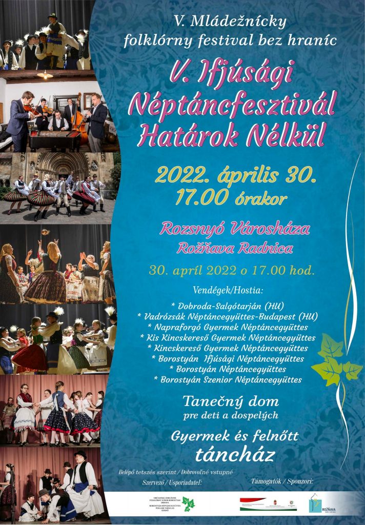 V. Ifjúsági Néptáncfesztivál Határok Nélkül
