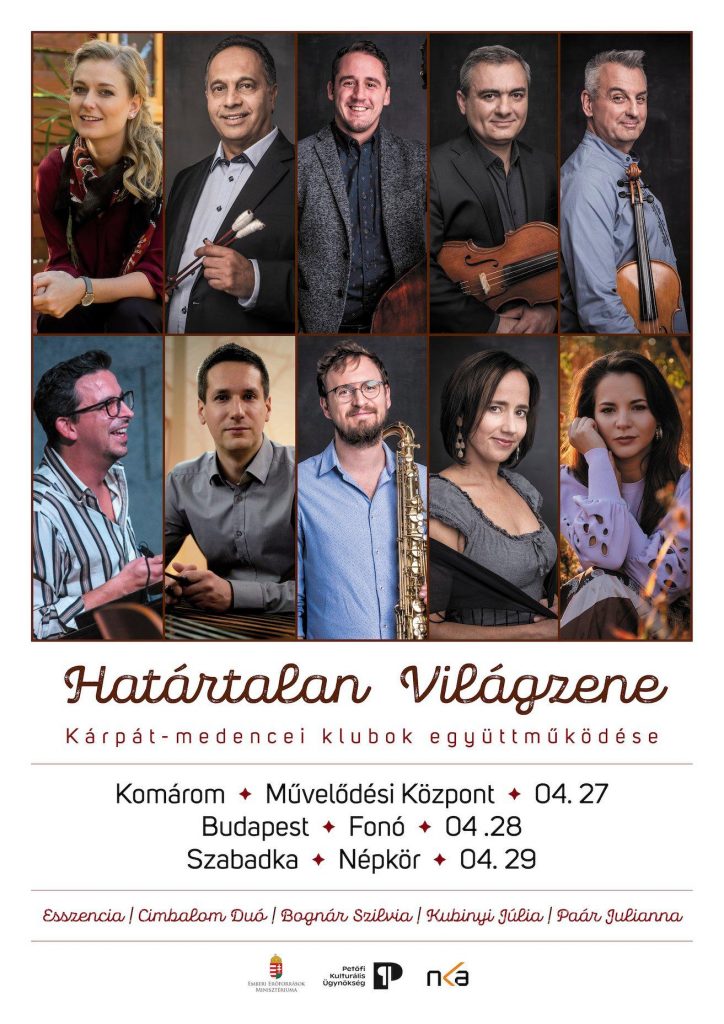 Határtalan Világzene – Kárpát-medencei klubok együttműködése