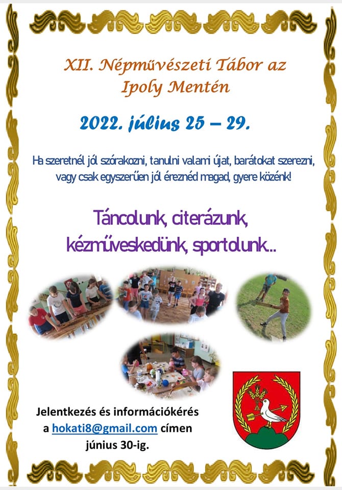 XII. Népművészeti Tábor az aIpoly Mentén