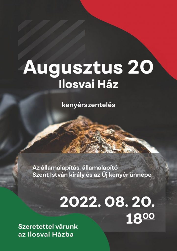 Kenyérszentelés az Ilosvai Házban