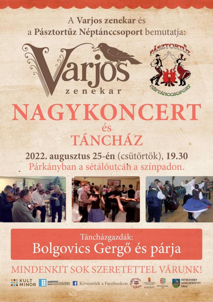 Varjos Zenekar nagykoncert és táncház