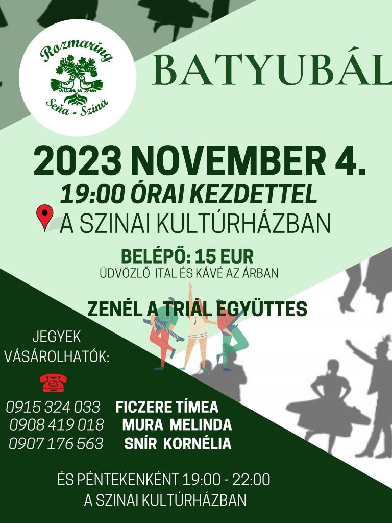 Batyubál a Rozmaring Néptánccsoporttal