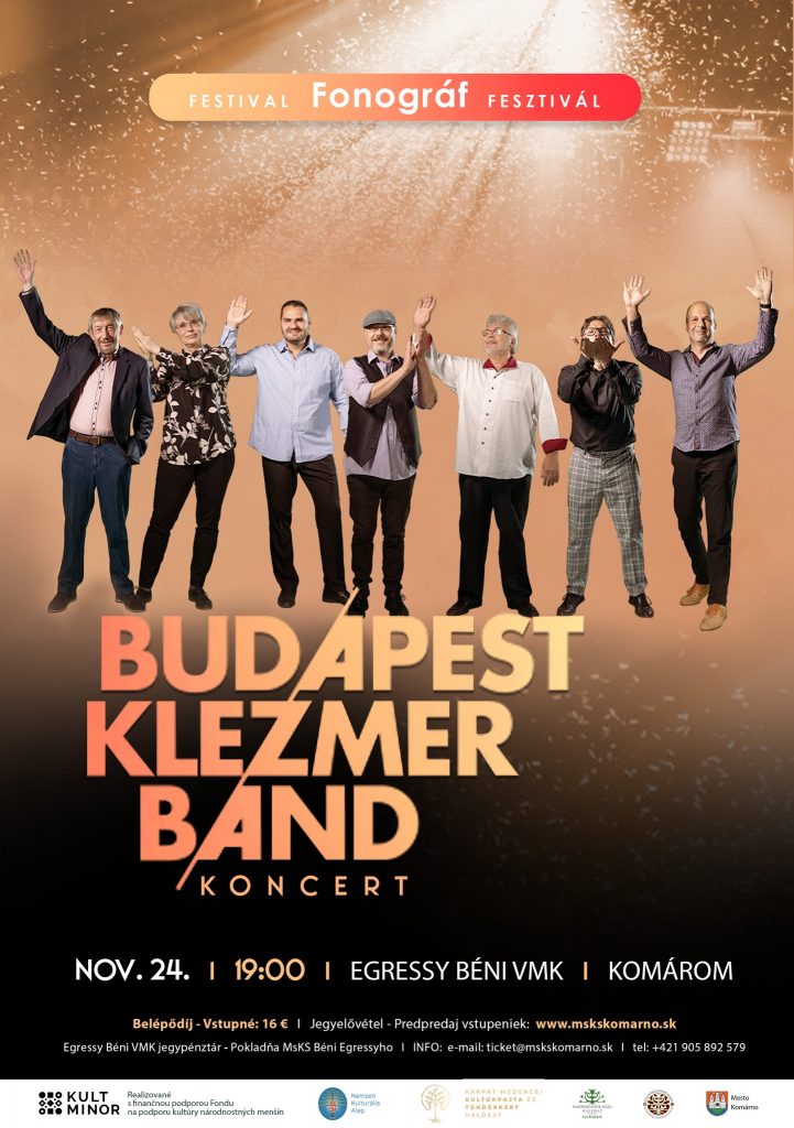 Budapest Klezmer Band a Fonográf Fesztiválon