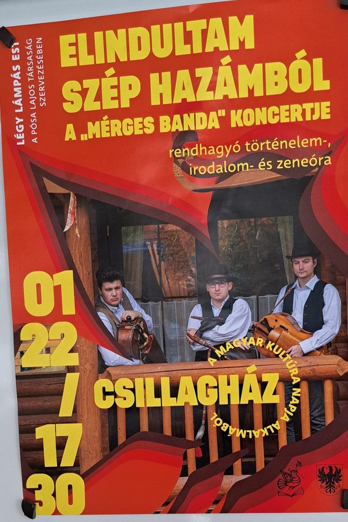 Elindultam szép hazámból – a Mérges Banda koncertje