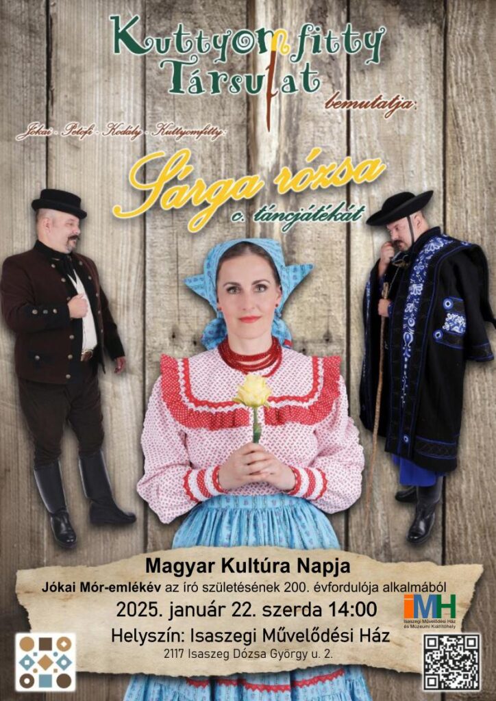 A Kuttyomfitty Társulat előadása – Sárga rózsa c. táncjáték