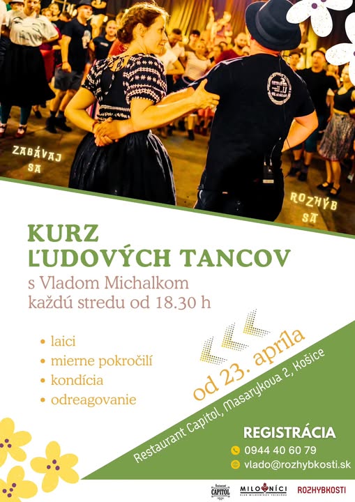 Néptánckurzus Vlado Michalkoval