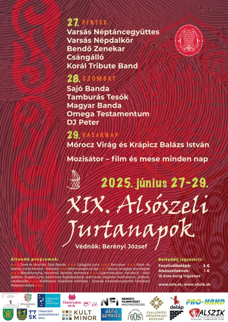 XIX. Alsószeli Jurtanapok