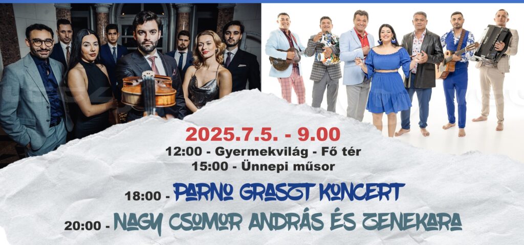 Európai kötődések: Parno Graszt, Nagy Csomor András és zenekara (koncert)