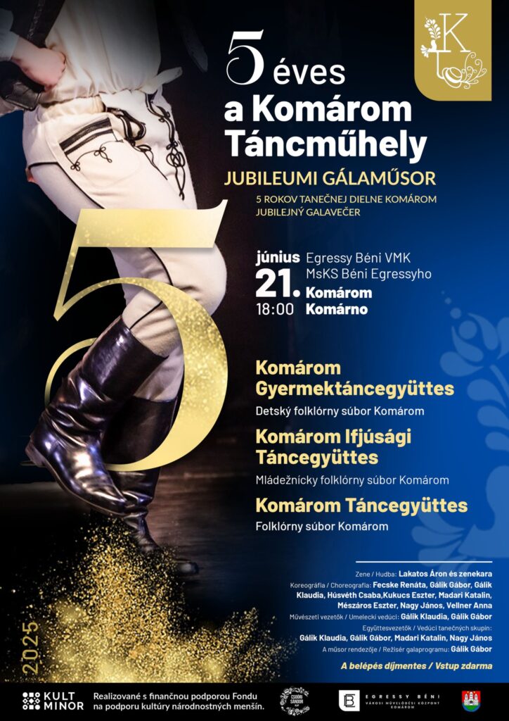 5 éves a Komárom Táncműhely