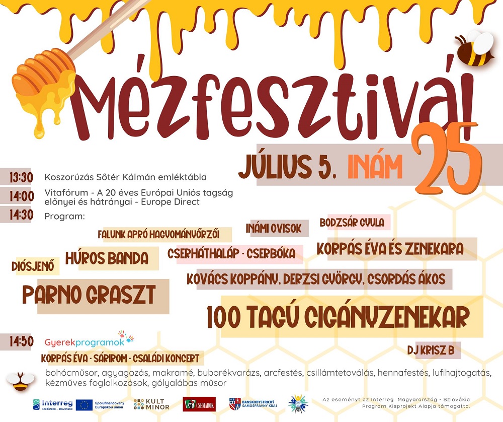 Korpás Éva – Sárirom, Húros Banda és Parno Graszt koncert az inámi Mézfesztiválon