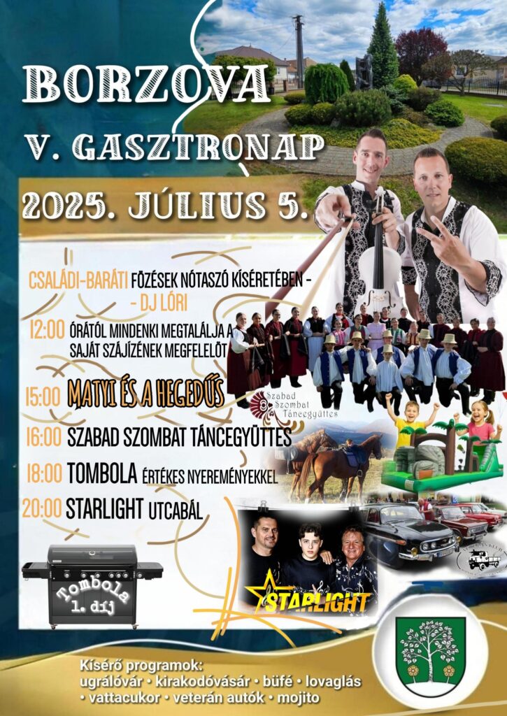 V. Gasztronap Borzován