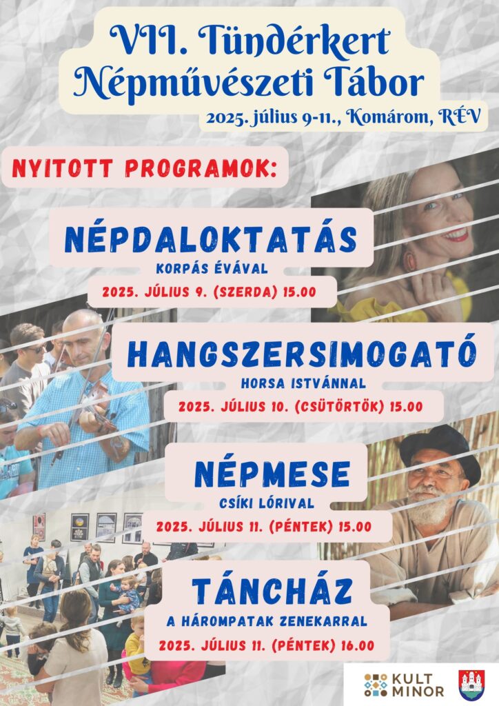 VII. Tündérkert Népművészeti Tábor