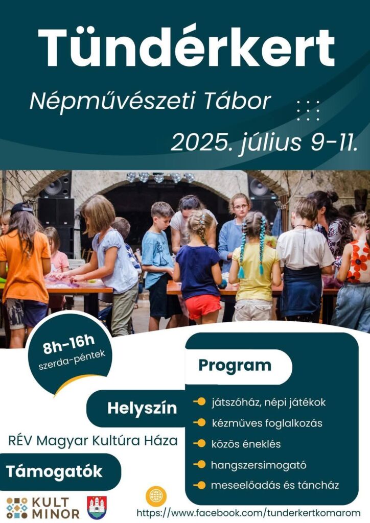VII. Tündérkert Népművészeti Tábor
