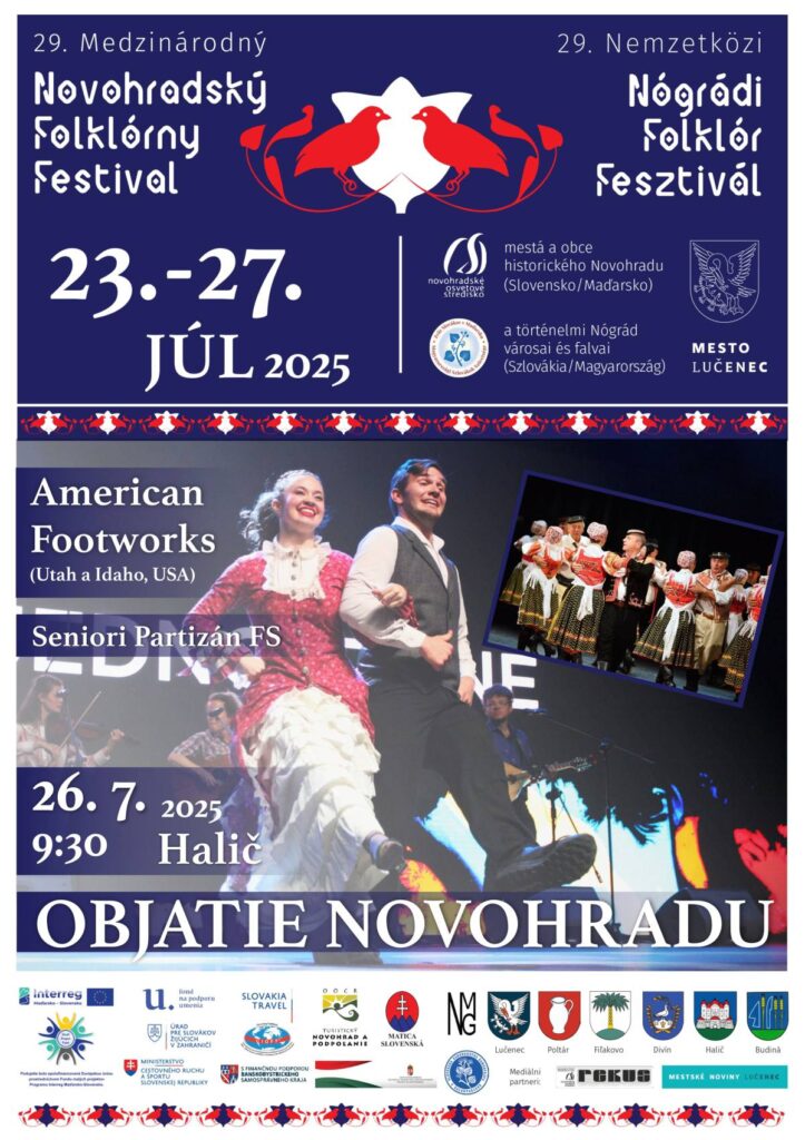 29. Nemzetközi Nógrádi Folklór Fesztivál gácsi (Halič) programja