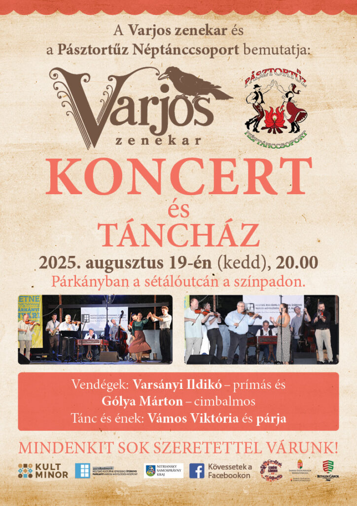 Varjos zenekar koncert és táncház