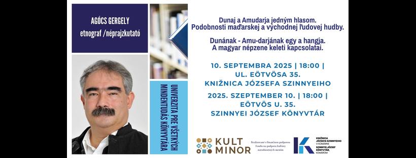 Agócs Gergely néprajzkutató előadása