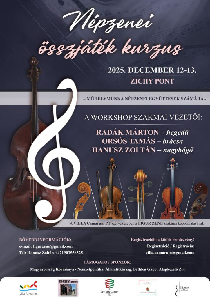 Népzenei összjáték kurzus