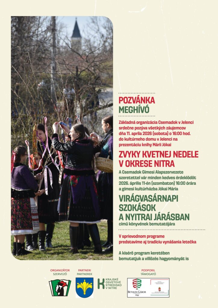 Virágvasárnapi szokások a nyitrai járásban