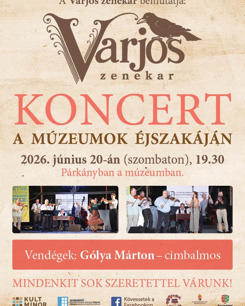Varjos koncert a Múzeumok éjszakáján