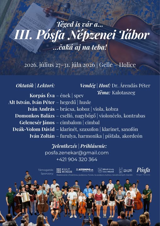 III. Pósfa Népzenei Tábor