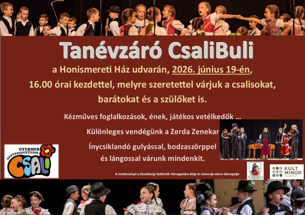 Tanévzáró CsaliBuli