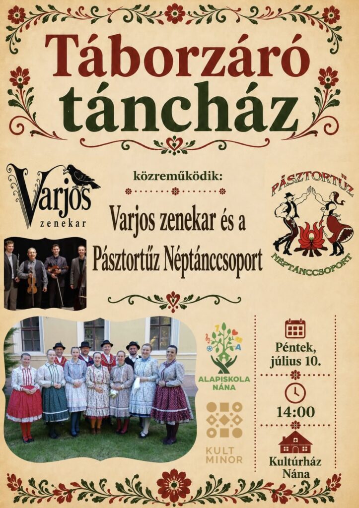 Varjos – Táborzáró táncház