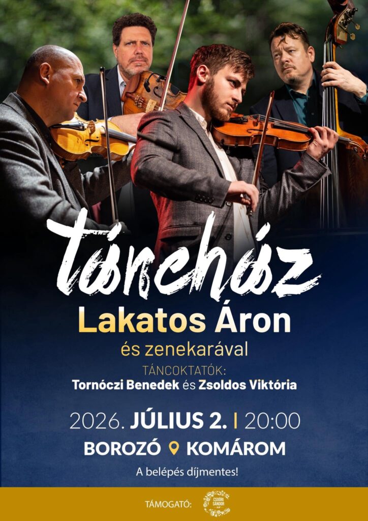Táncház Lakatos Áron és zenekarával