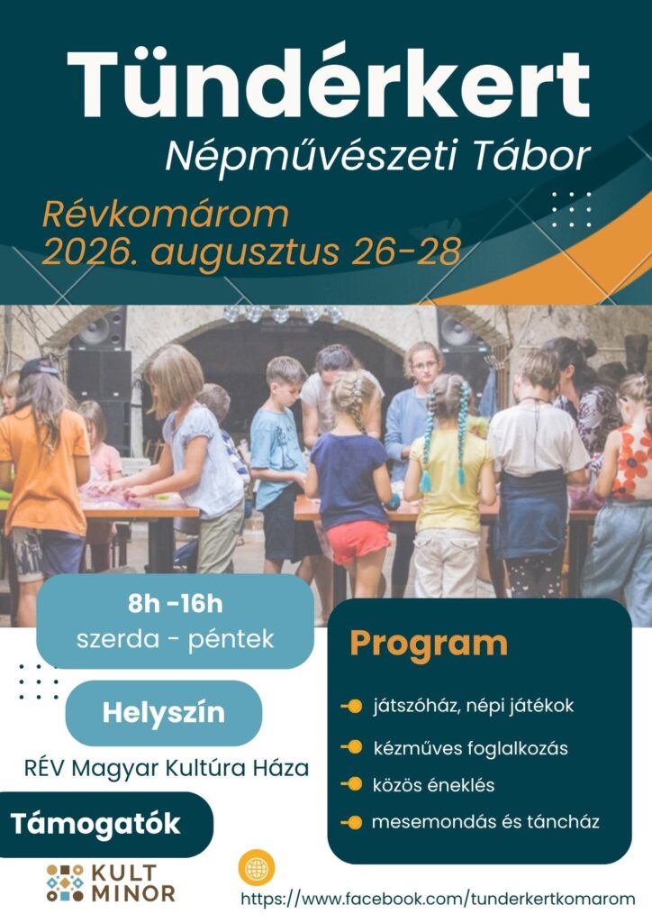 VIII. Tündérkert Gyermek- és Ifjúsági Népművészeti Tábor