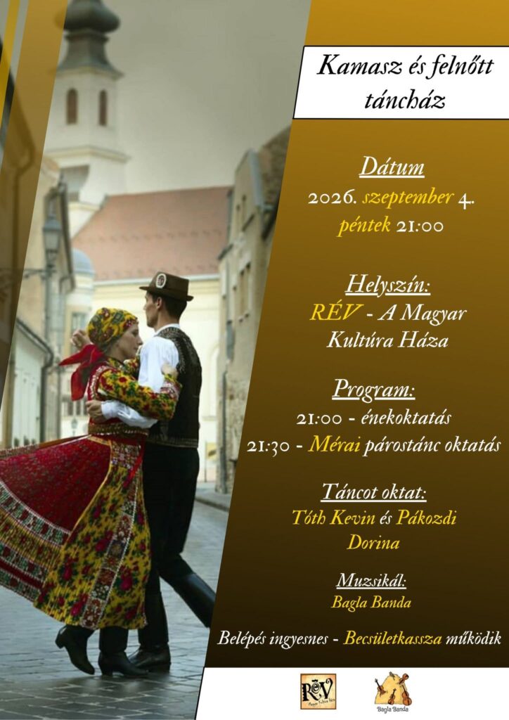 Kamasz és Felnőtt táncház a Bagla Bandával