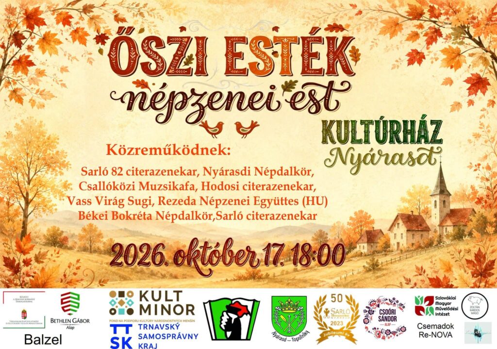 Őszi Esték – népzenei est