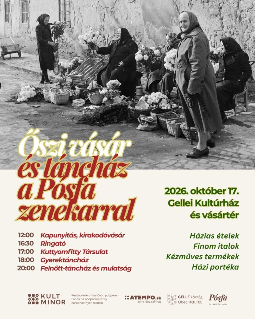 Őszi vásár és táncház a Pósfa zenekarral