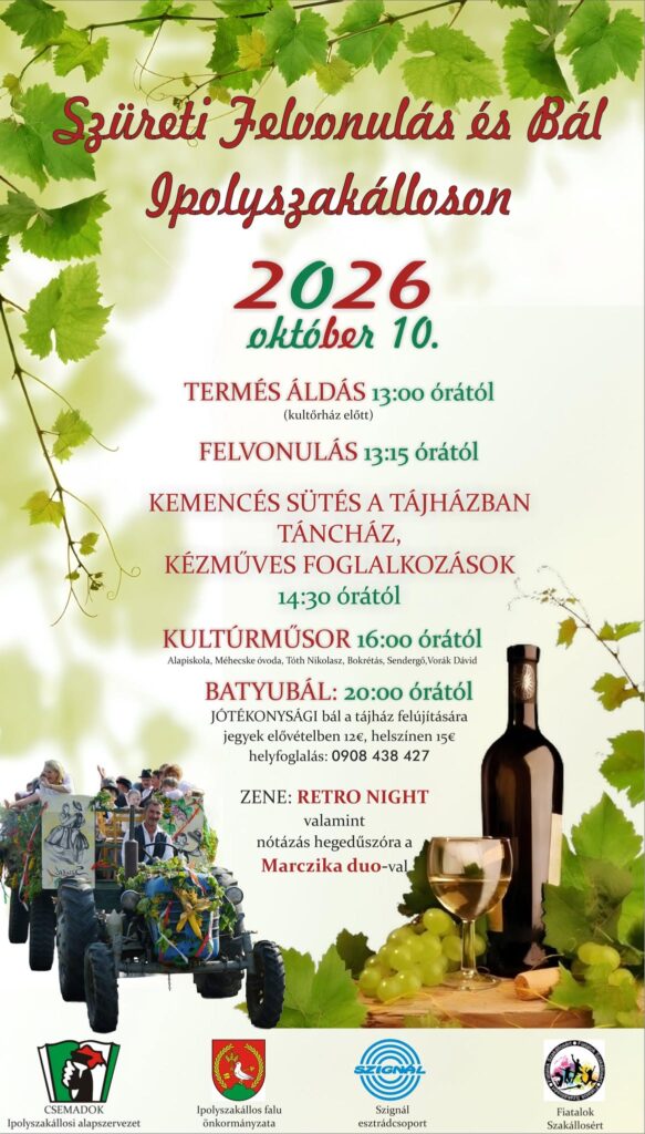 Szüreti felvonulás és Bál