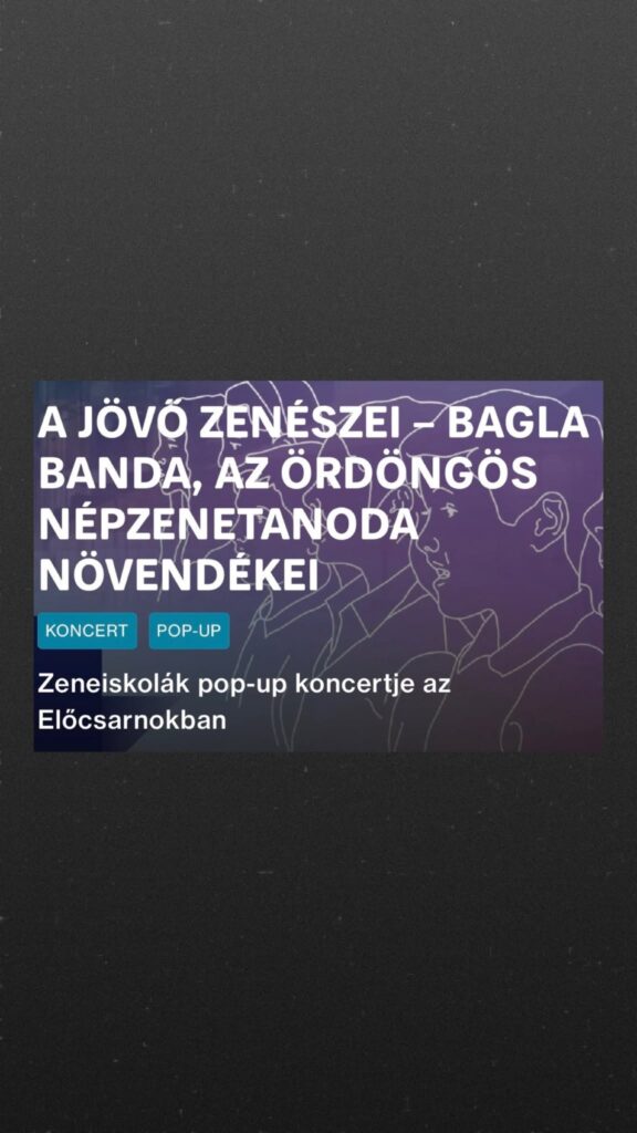 A jövő zenészei – Bagla Banda, az Ördöngös Népzenetanoda növendékei